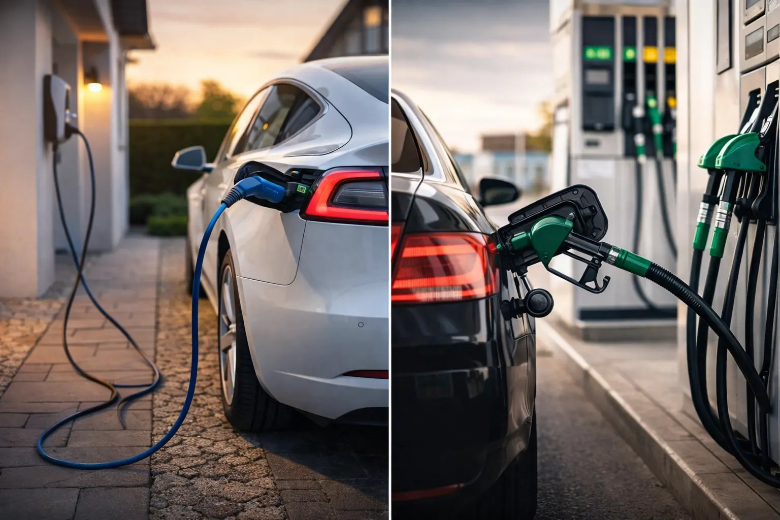 Elbil diesel bensin bil