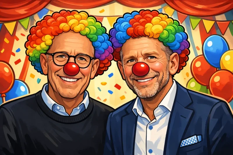 Harald Mix och Peter Carlsson