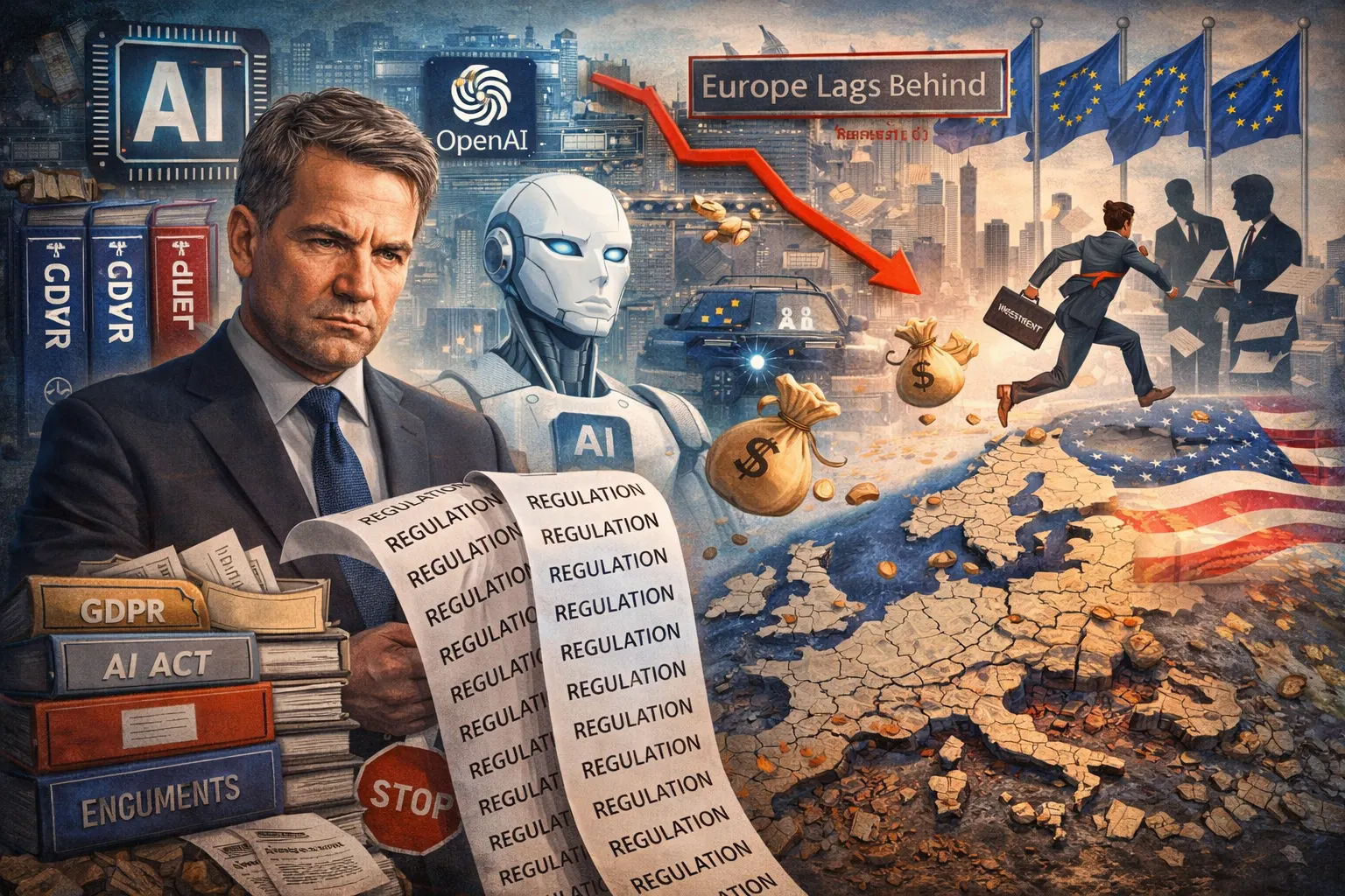 EU-regleringar hinder för AI och tech
