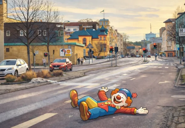 Hamngatan i Linköping utsläpp partiklar 30 40 km