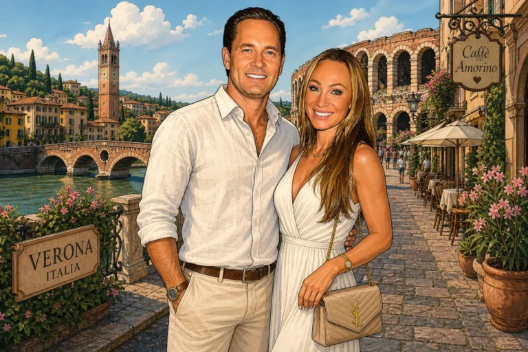 Anders Jensen och Charlotte Perrelli