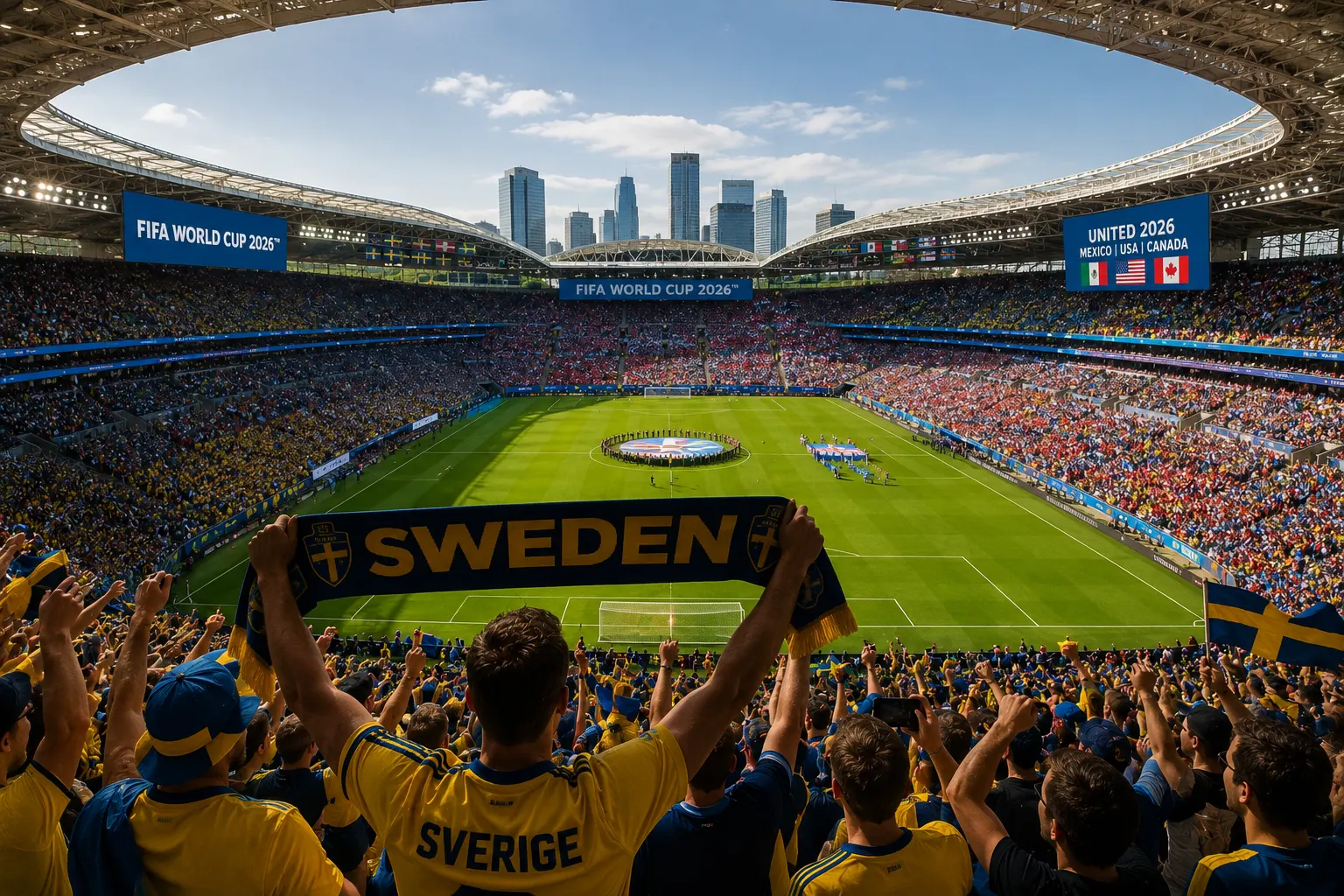Fotbolls-VM 2026 USA, Mexiko Kanada
