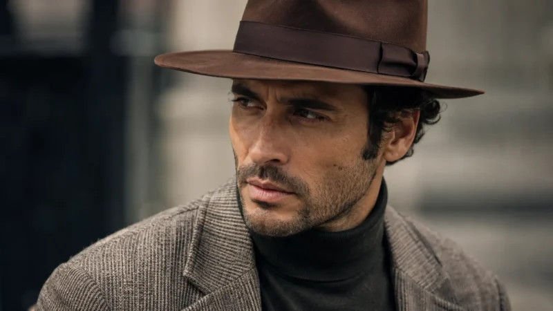Man med hatt