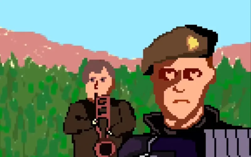 Serbia Strong Remove Kebab gaming 8-bit version