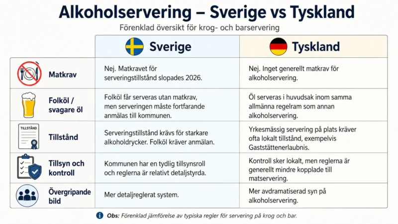 Alkoholservering Sverige Tyskland