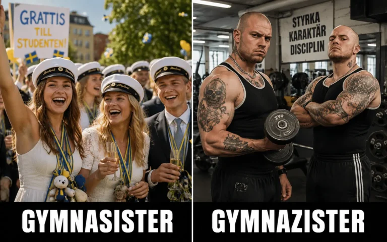 Gymnasister och gymnazister