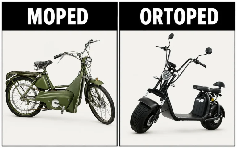Moped vs. Ortoped