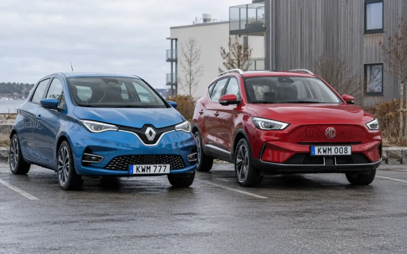 Renault Zoe och MG ZS EV